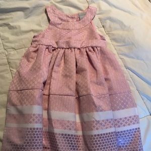 Little girl’s pink dress by Tahari, Size 4T